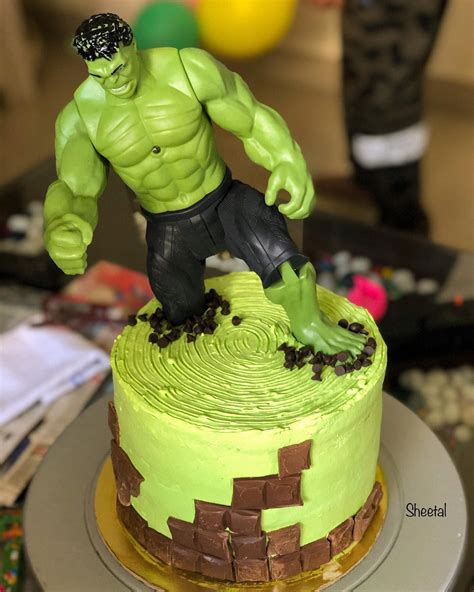 hulk theme cake  thane order