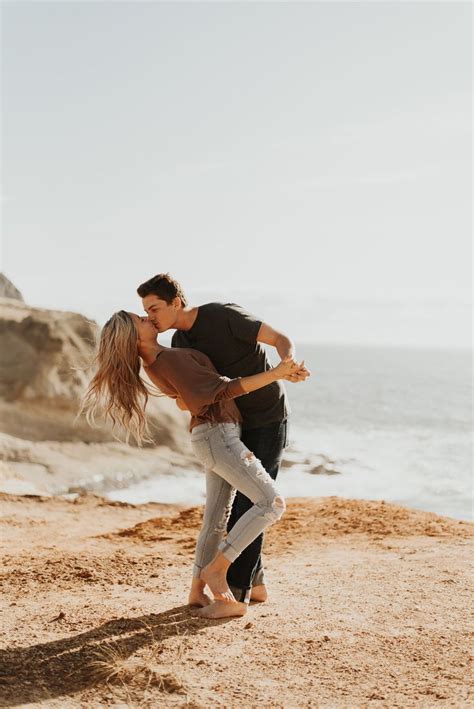 Find Inspiration For Your Beach Engagement Photos Here See What These