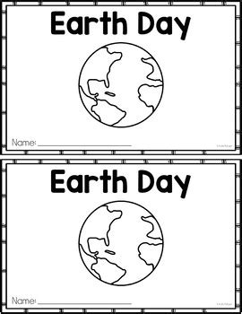 earth day mini books  katie roltgen teachers pay teachers