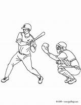 Beisbol Receptor Bateador Dibujos Beis Bol Yodibujo Luiyi Deporte Línea sketch template
