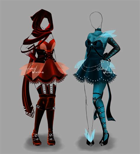 Outfit Design 138 139 Closed By Lotuslumino On Deviantart