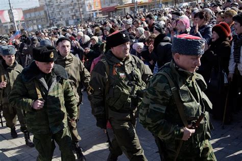 Ukraine Rebels Celebrate Their Taking Of Debaltseve The New York Times