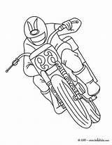 Coloring Pages Racer Trail Print Transportation Printable Color Motorcycle Hellokids Online Getcolorings sketch template