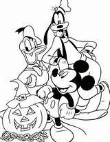 Coloring Pages Disney Halloween sketch template