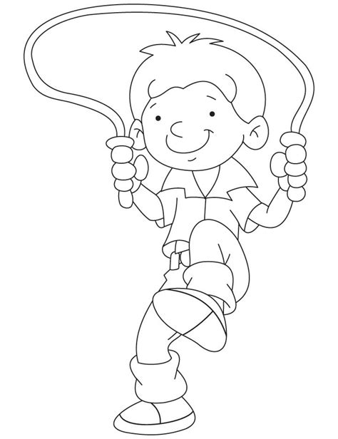 jump coloring page images     coloring