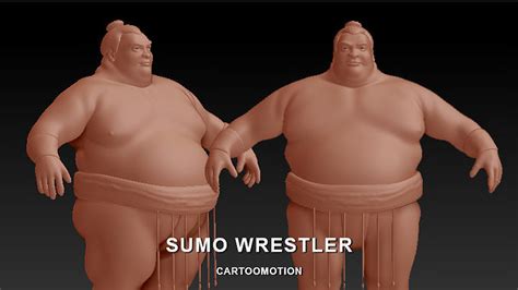 model sumo wrestler vr ar  poly max obj cgtradercom
