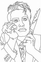Panic Disco Coloring Pages Urie Brendon Line Search Again Bar Case Looking Don Print Use Find Top sketch template