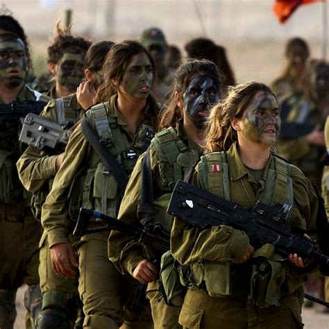 Idf Israel Defense Forces Women Военный Женщина воин Спецназ