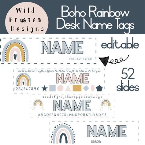 printable rainbow  tags rainbow names printable  tags