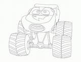 Mater Truck Brutus sketch template
