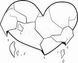 Heart Broken Drawings Easy Drawing Draw Hearts Coloring Pages Step Cliparts Dragoart Shattered Kids Cool Symbols Paintingvalley Library Clipart sketch template
