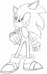 Sonic Coloring Pages Super Color Getcolorings Print sketch template