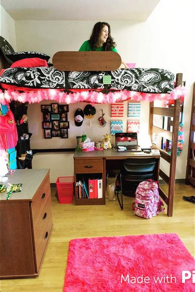 Baylor University Dorm Room Lofted Beds Just Make So Much More Sense