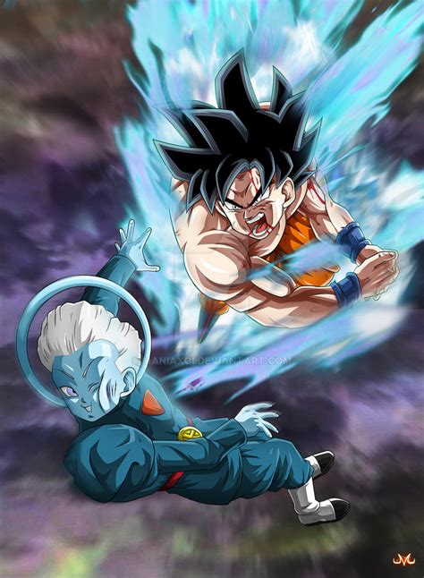 Limit Breaker Goku Vs Grand Priest By Maniaxoi On Deviantart