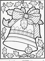 Christmas Coloring Pages Sheets Bells Doodle Kids Adult Flickr sketch template