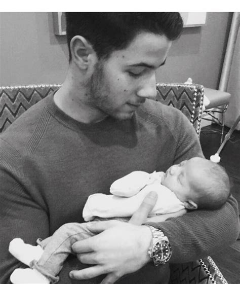 [pics] nick jonas meets niece valentina and he s totally ‘in love — cute photo hollywood life