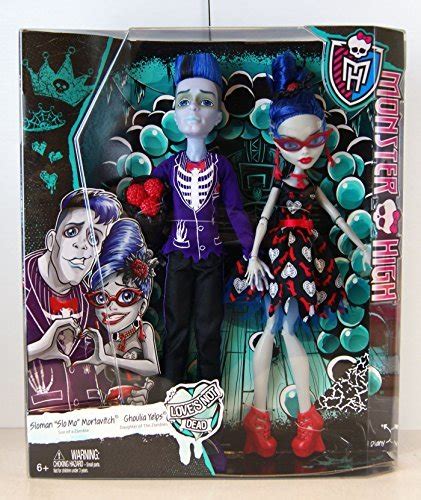 Monster High Love S Not Dead Ghoulia Yelps And Sloman Slo