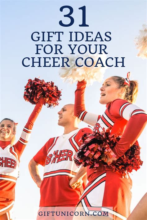 31 cheer coach t ideas that will make them jump for joy cheer