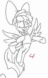 Serenade Pony Songbird Pegasus Female Mlp sketch template