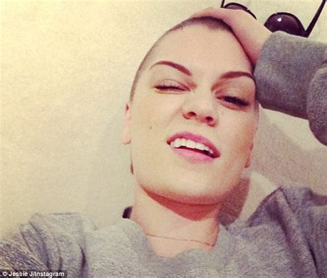 revealed how jessie j s shaved head showed that new series of the voice is three months old