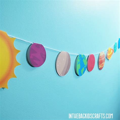 printable solar system cut outs   bag kids crafts