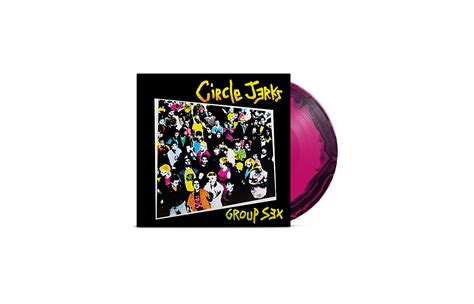 circle jerks group sex deluxe edition now on black and pink vinyl