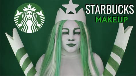 starbucks mermaid makeup cosplay diy tutorial youtube