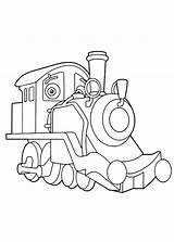 Coloring Pages Railroad Crossing Chuggington Getdrawings Getcolorings sketch template