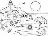 Summer Coloring Pages Print sketch template