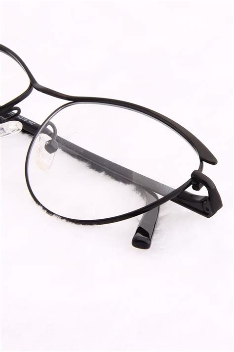 yc 8036 leoptique retro glasses black eyeglasses frames browline