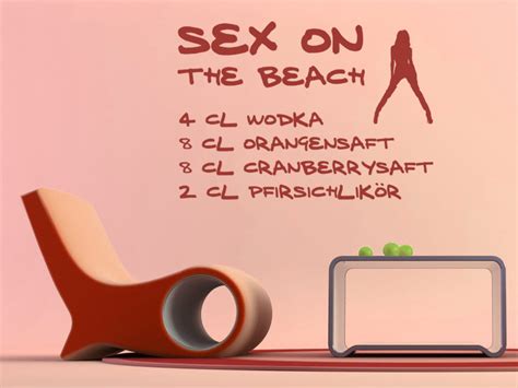 wandtattoo sex on the beach cocktail wandtattoos de