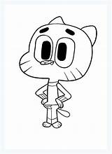 Gumball Pages Amazing Coloring Color Gumbo Cartoon Cliparts Drawing Easy Network Printable Colouring Board Characters Drawings Templates Favorites Ball Clipart sketch template