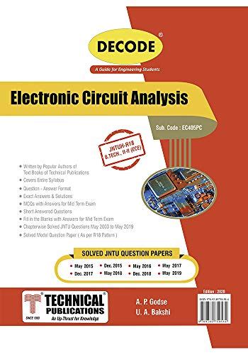 Electronic Circuit Analysis For Jntu H 18 Course Ii Ii Ece
