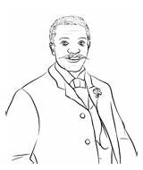 Frederick Douglass Crum sketch template