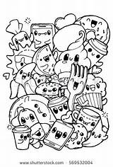 Doodle Coloring Pages Getcolorings sketch template