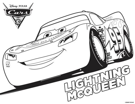 disney cars  lightning mcqueen coloring page mama likes