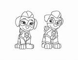 Patrol Paw Pups sketch template