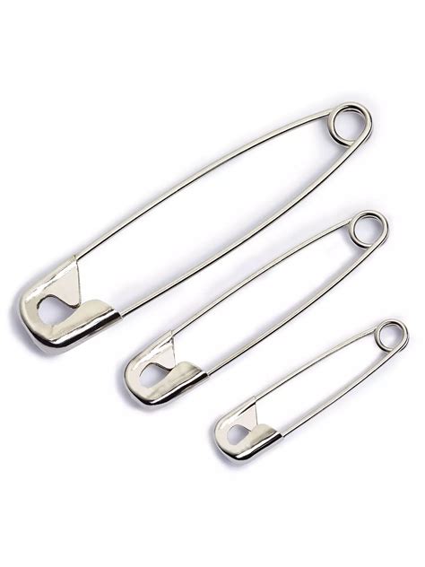 prym safety pins mm pack   silver  john lewis partners