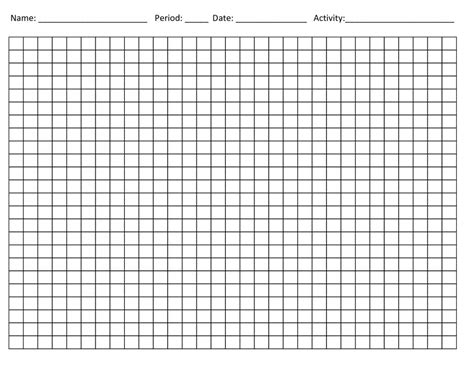 bblank graph template printable