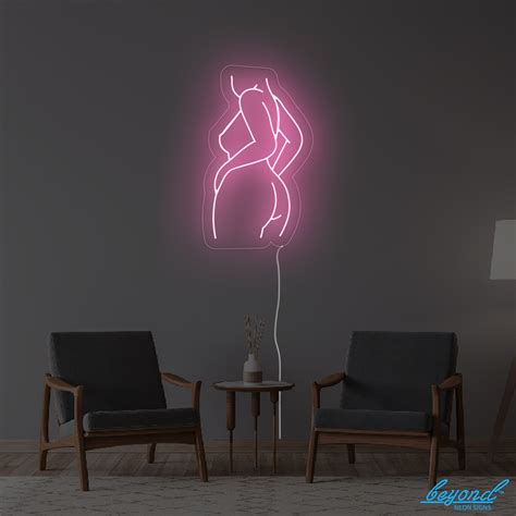 Abstract Female Sexy Naked Body Art Led Wall Art Neon Sign