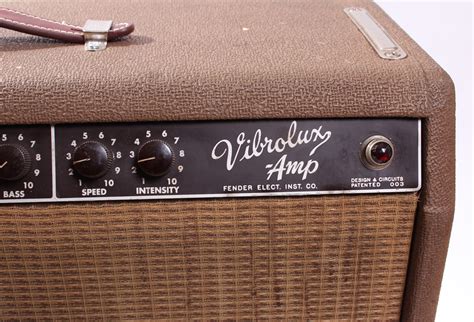 fender vibrolux  brownface amp  sale yeahmans guitars