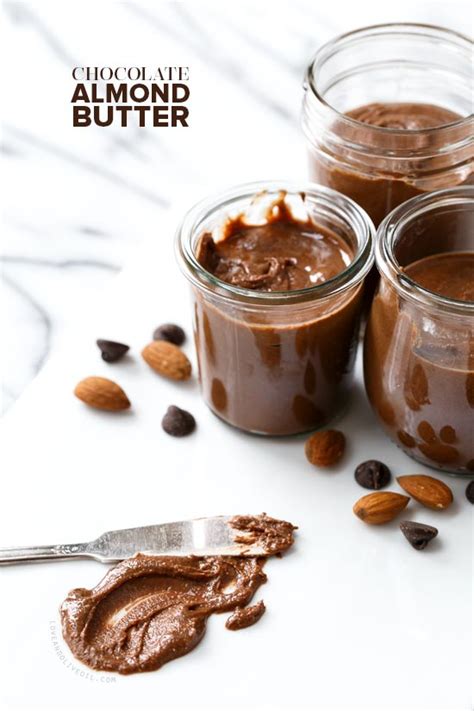 homemade chocolate almond butter love and olive oil