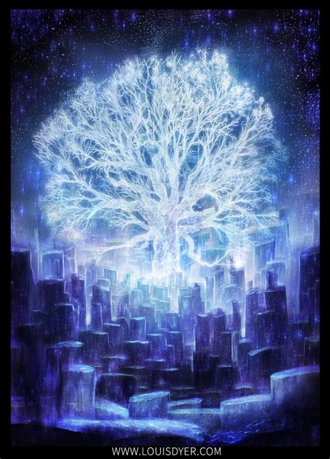 spirit tree louis dyer visionary digital artist