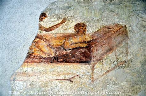 Erotic Wall Mural In The Brothel Pompeii Italy Click For Larger