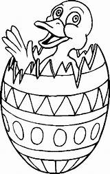 Easter Egg Coloring Pages Printable Duck Kids Boys Color Spring Eggs Colouring Sheets Hatching Holidays Print Printables Online Entertainment Activities sketch template