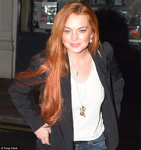 Lindsay Lohan Bill Clinton And Kevin Spacey Go To Chiltern Firehouse