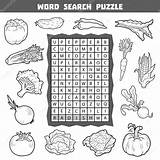 Crossword Colorless Puzzel Groenten Kruiswoordraadsel Ksenya Savva Woord Kleurloze sketch template