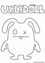Ugly Coloring Dolls Pages Movie Ox Doll Printable Tv Show Movies Print Colouring Book Kids sketch template
