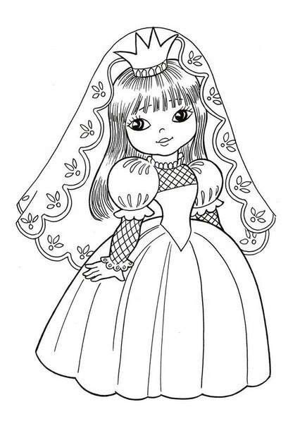 images  coloring pages royalty  pinterest princess