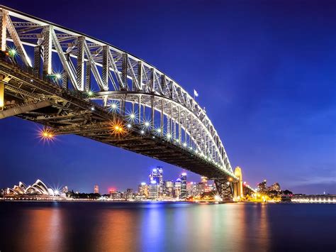 sydney harbour bridge cities desktop wallpaper preview